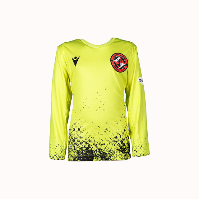 GK Shirt 22/23 Junior Yellow - Goalkeeper | Dundee United Football Club